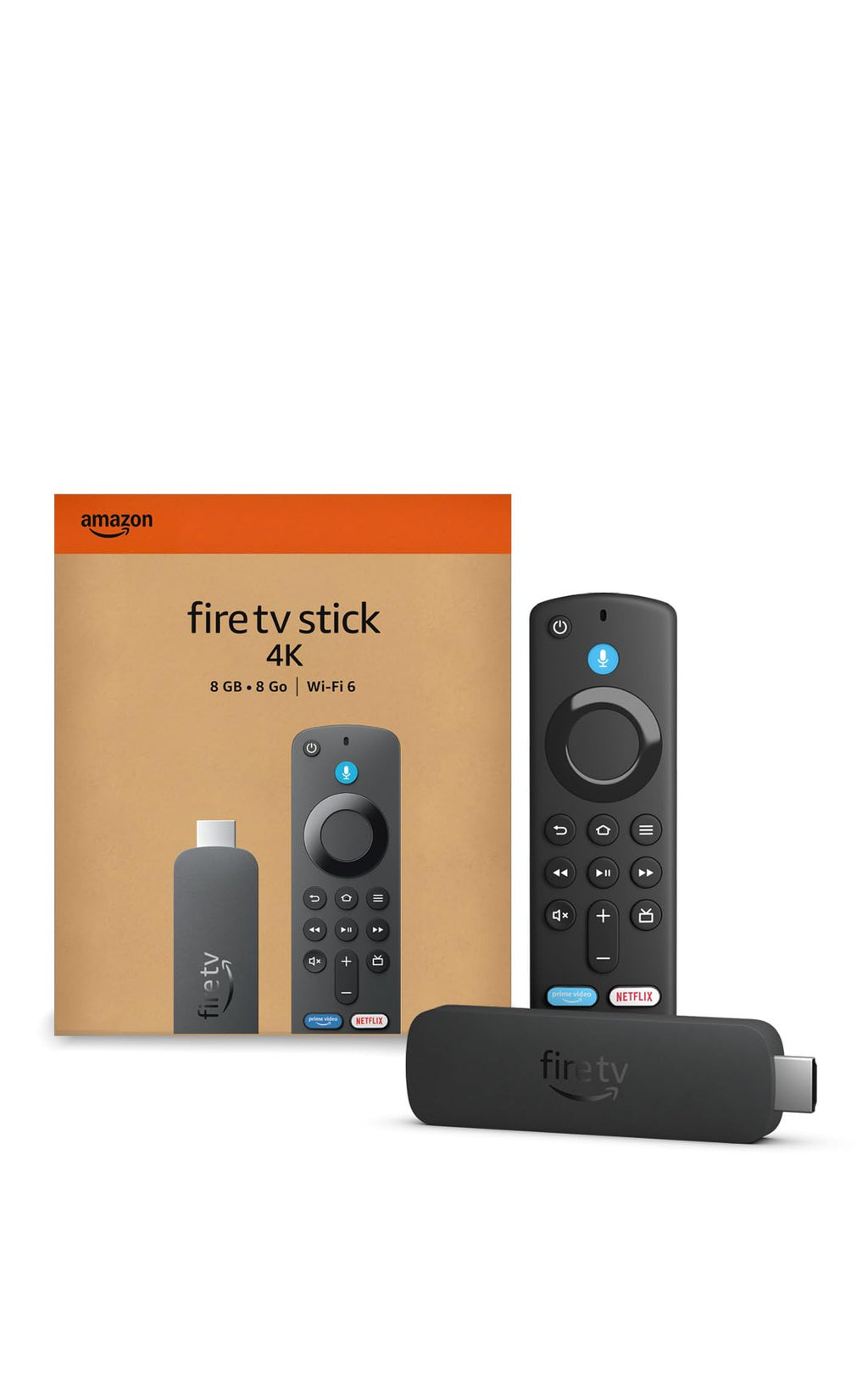Amazon Fire TV Stick 4K Plus (newest model) with AI-powered Fire TV Search, Wi-Fi 6, stream over 1.8 million movies and shows, free & live TV