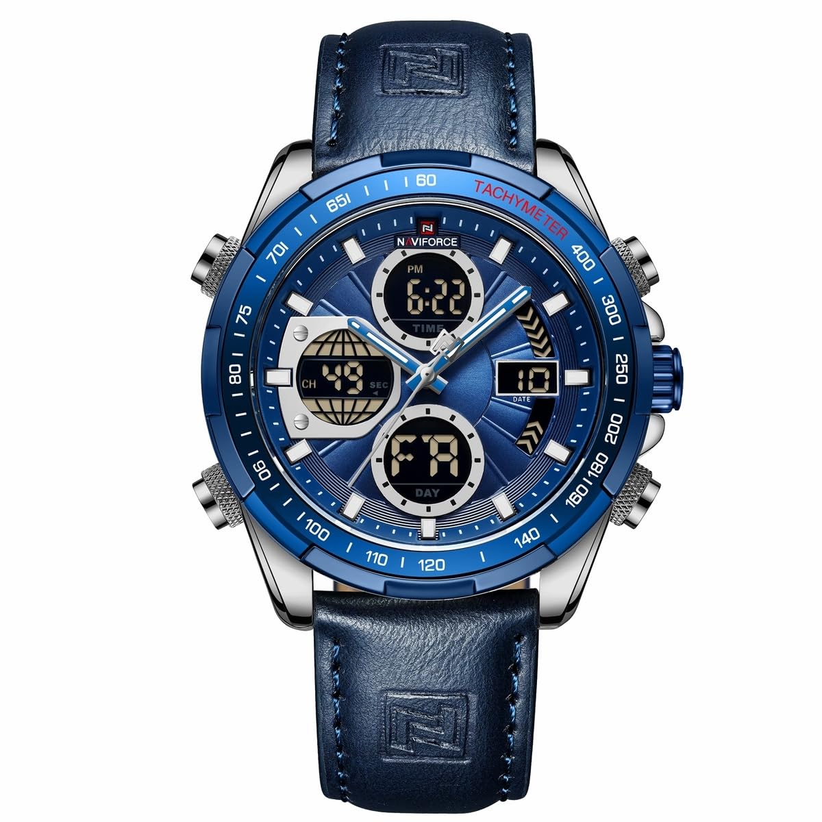 AIMES Watch for Men Sport Military Waterproof Chronograph Mens Watches Analog Quartz Big Face Classic Stylish Fashion Casual Designer Business Work Wrist Watch Elegant Gift for Men