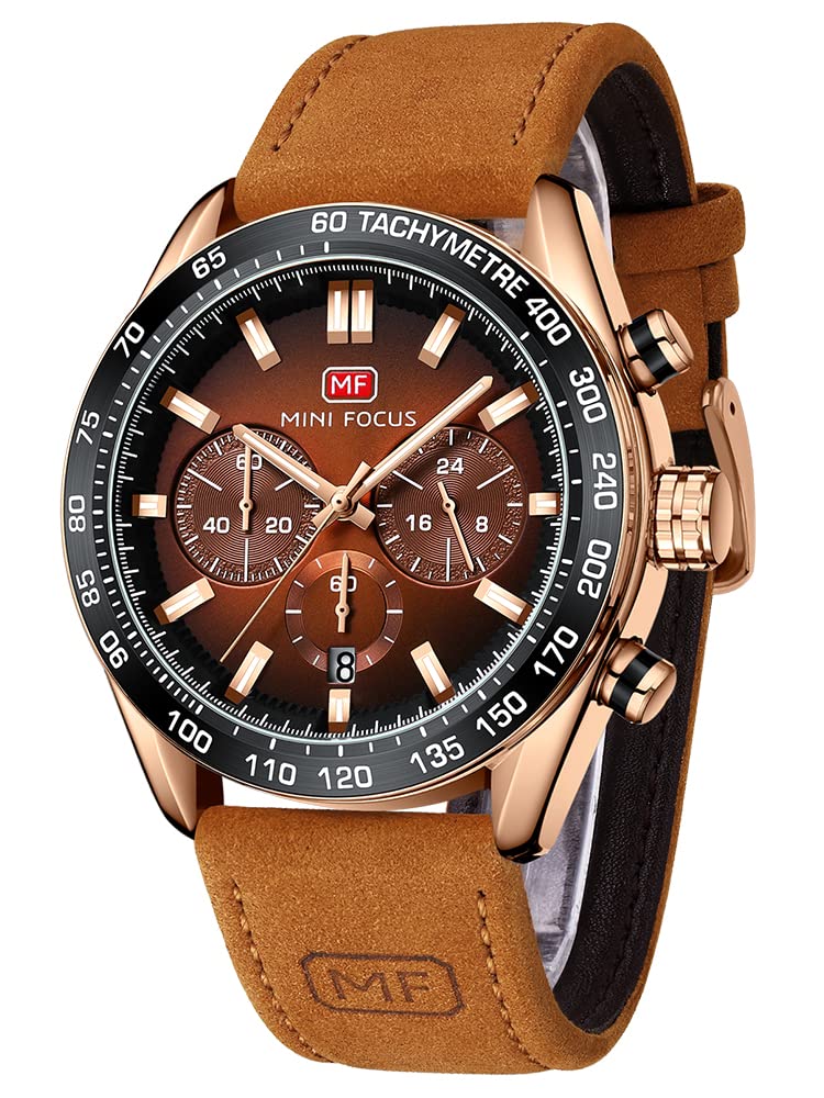 AIMES Watch for Men Sport Military Waterproof Chronograph Mens Watches Analog Quartz Big Face Classic Stylish Fashion Casual Designer Business Work Wrist Watch Elegant Gift for Men